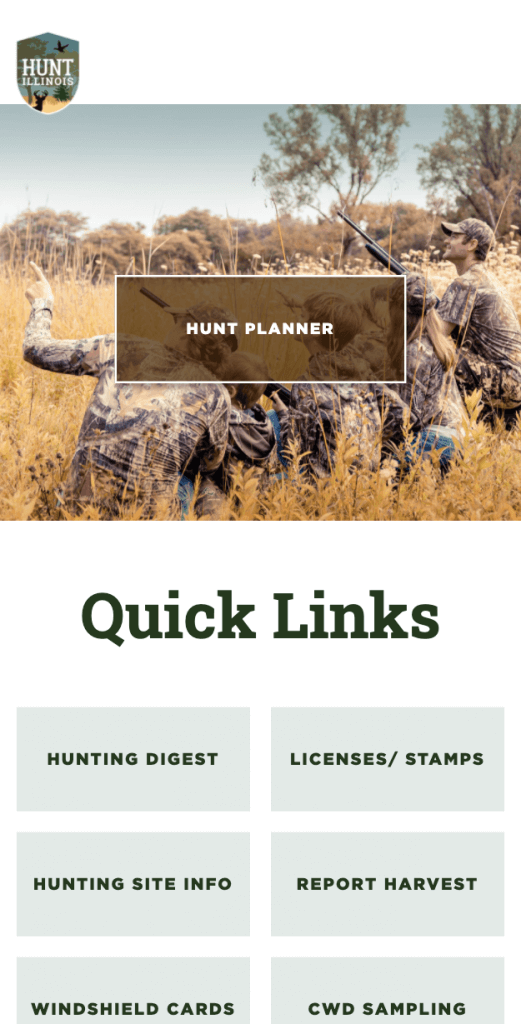 Hunt Illinois home page