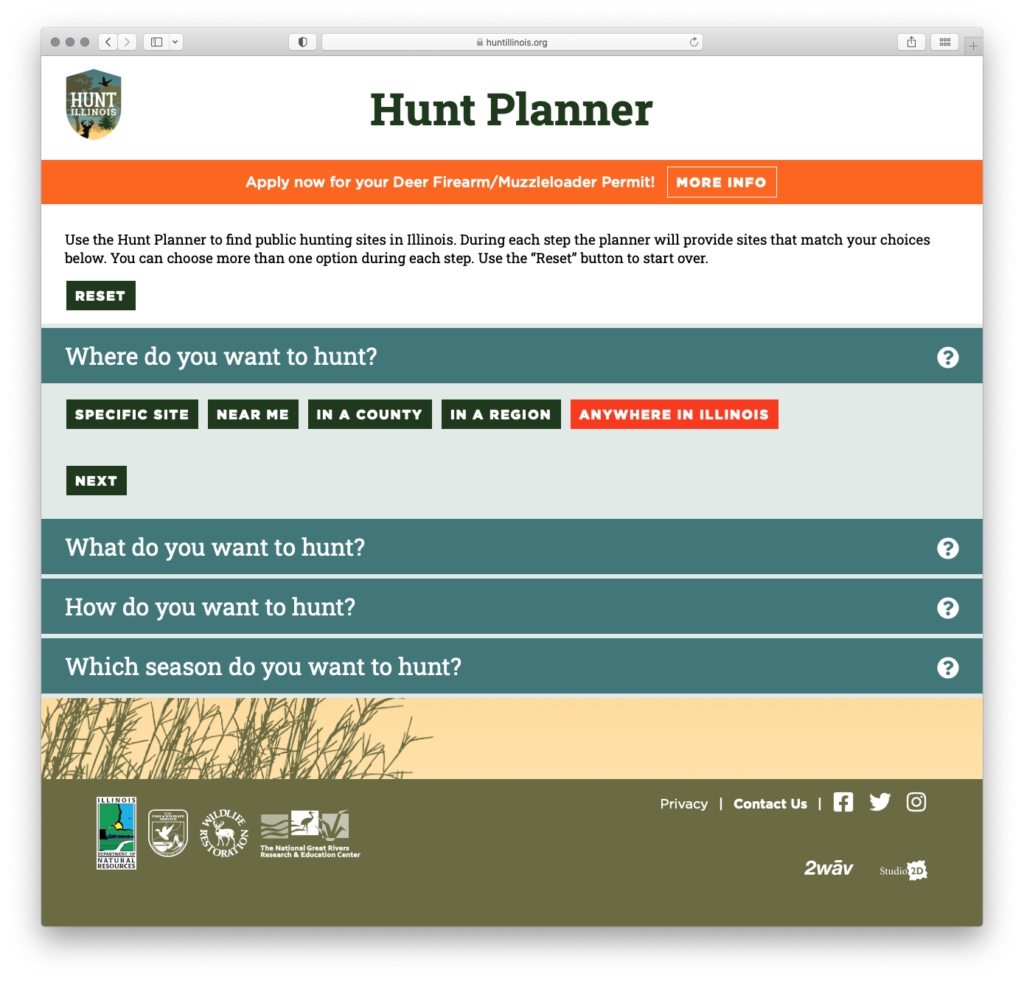 Hunt Planner